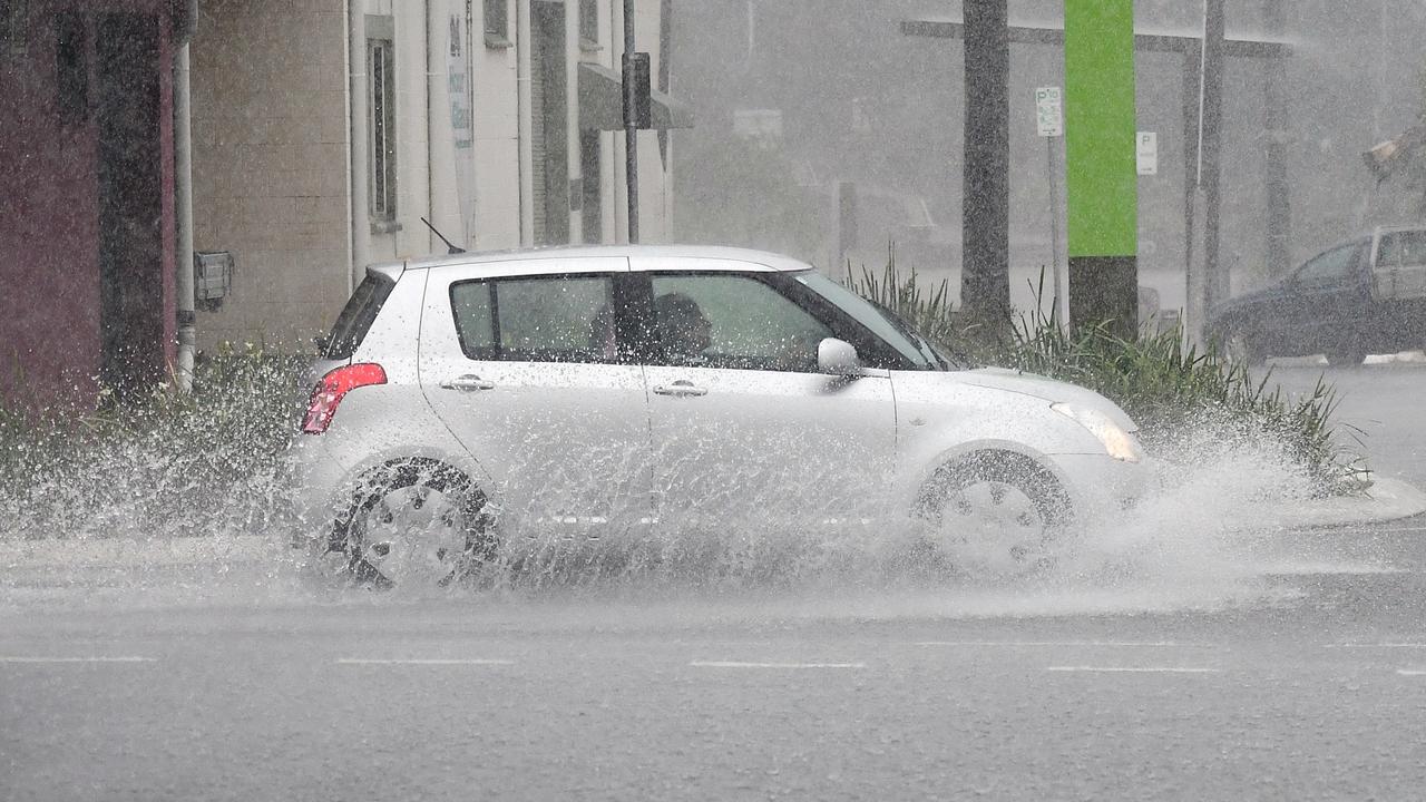 A motorist navigates the streets of the Ingham CBD in Hinchinbrook at midday Tuesday. Picture: Cameron Bates