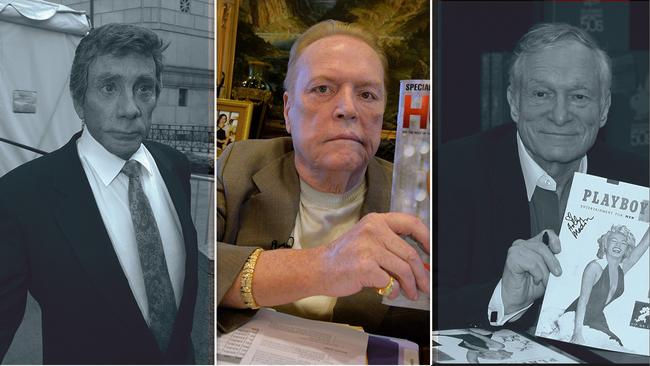 Hugh Hefner, Larry Flynt and Bob Guccione