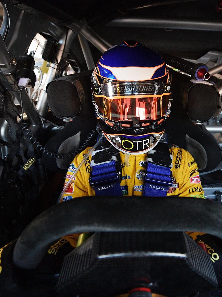 Freightliner Racing Holden Commodore ZB driver Tim Slade prepares for the qualifying for race 22 of the Supercars SuperSprint at The Bend Motorsport Park. Photo by Daniel Kalisz/Getty Images