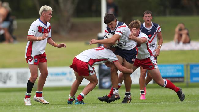 The Central Coast Roosters vs Monaro Colts in round one of the Andrew Johns Cup. Picture: Sue Graham