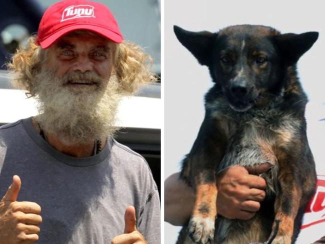 Aussie castaway abandons faithful dog