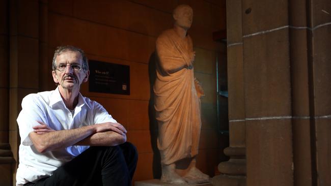 Andrew Fisher’s grandson John at Sydney University. Picture: James Croucher