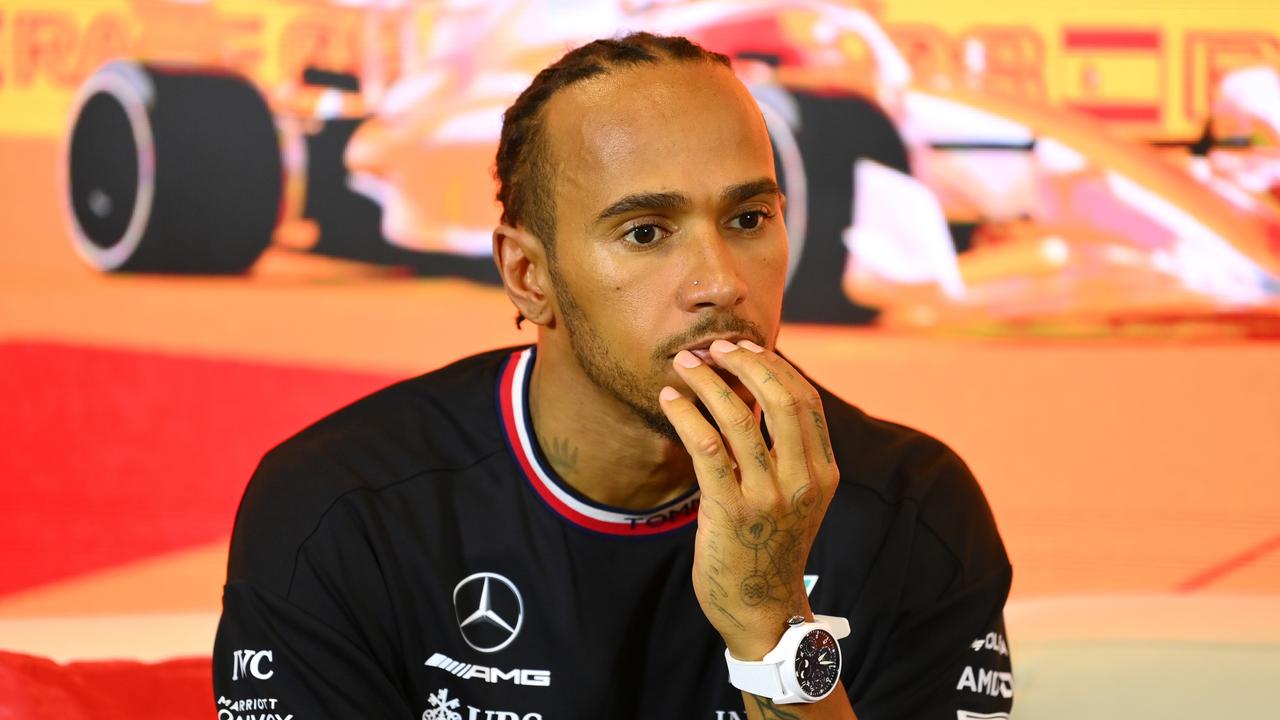 Lewis Hamilton after the F1 Grand Prix of Spain.