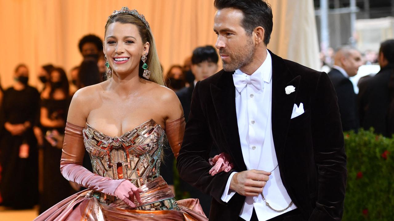 The belles of the ball. Blake Lively and husband Ryan Reynolds arrive for the 2022 Met Gala. (Photo by ANGELA WEISS / AFP)