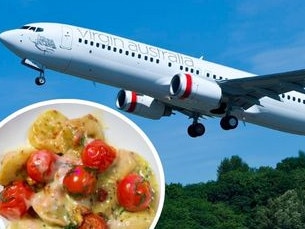 Virgin Australia menu web art