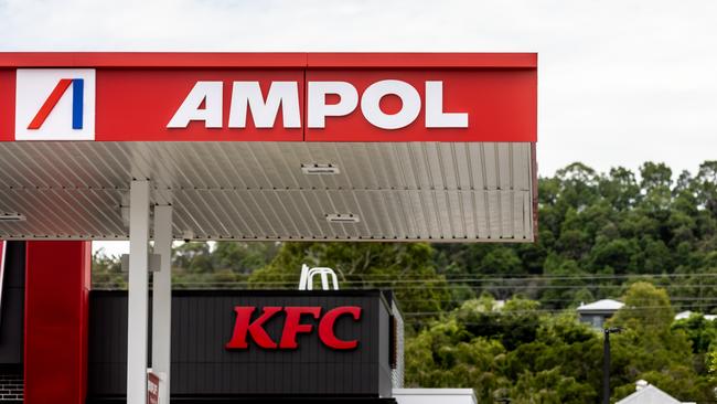 BRISBANE AUSTRALIA - NewsWire Photos JANUARY 27, 2023: Stock Images - KFC, fast food, Ampol, Fuel NewsWire / Sarah Marshall