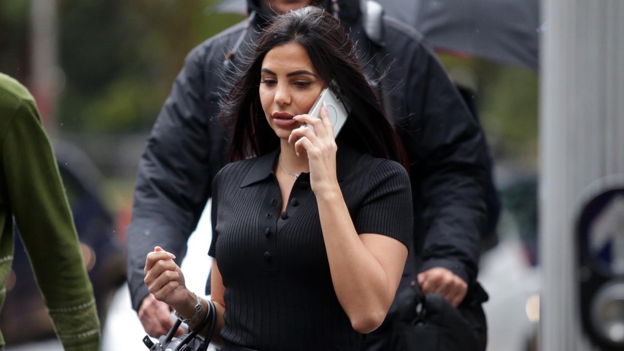 Natalie Marangos has pleaded guilty to throwing a lamp at her ex-lover when she spotted him on a date at one of Sydney’s fanciest new restaurants. Picture Christian Gilles / NewsWire