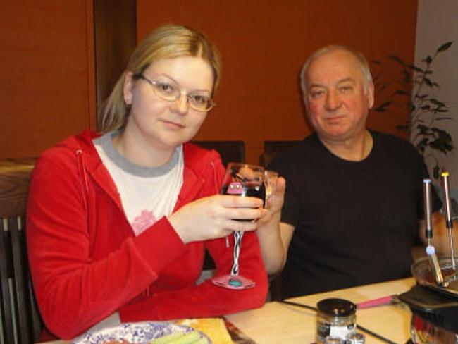 Ex-Russian spy Sergei Skripal, 66, and his daughter Yulia, 33, were both poisoned in a nerve agent attack. Picture: Supplied