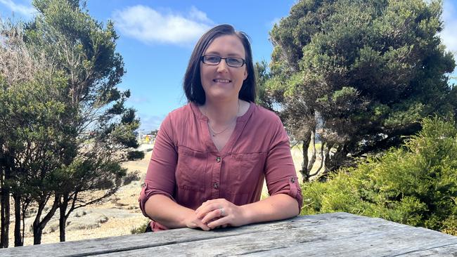 2024 AgriFutures Rural Women’s Awards Tasmanian finalist Emily Armstrong. Picture: Simon McGuire.