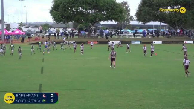 Replay: Qld Barbarians v Qld South Africa (U12) - Pacific Youth Rugby Festival Day 1