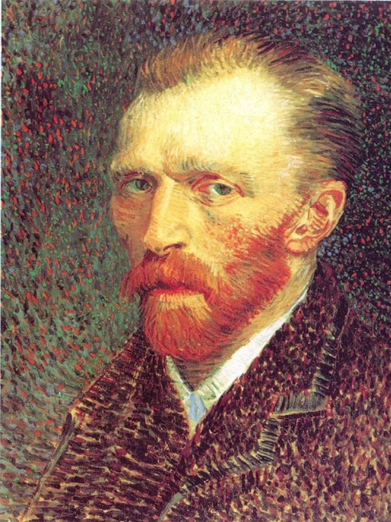 Self-Portrait (1887) by Vincent van Gogh. Picture: The Art Institute of Chicago, USA.