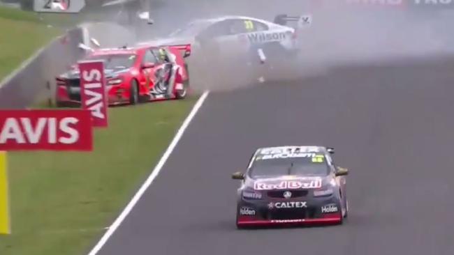 Red Bull is protesting the penalty that cost Jamie Whincup the Bathurst 1000 win.