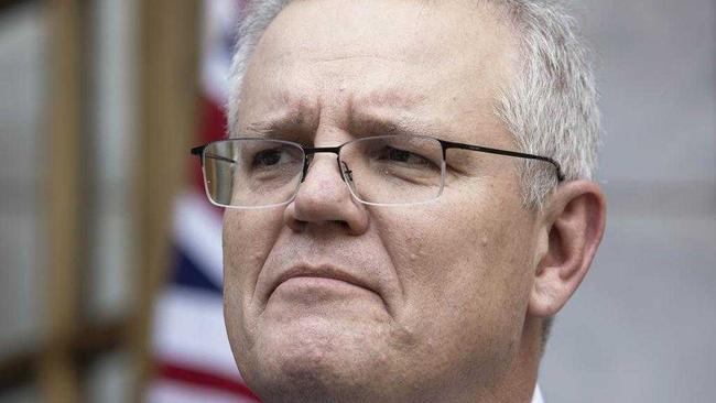 Prime Minister Scott Morrison has called for a unified approach to reopening the country’s internal borders by Christmas. Picture: NCA NewsWire / Gary Ramage