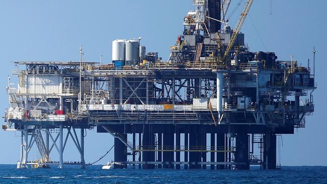 Santos says the Dorado oil and gas find could be Australia’s largest in years. Picture: Reuters