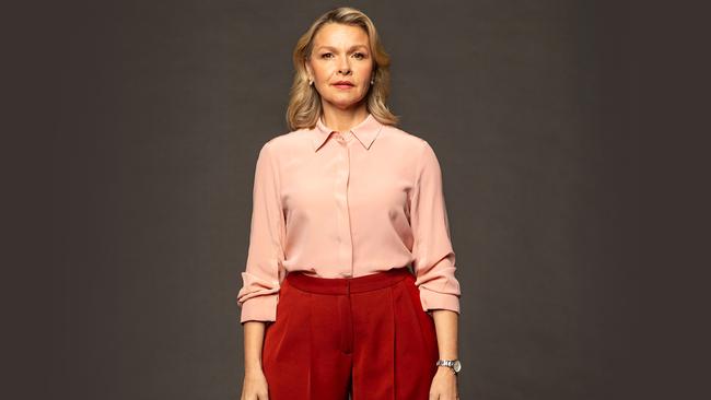 Justine Clarke as Julia Gillard.