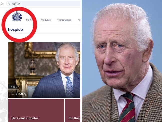 Seven simple letters have appeared on the royal family’s website that could set off serious shock waves.