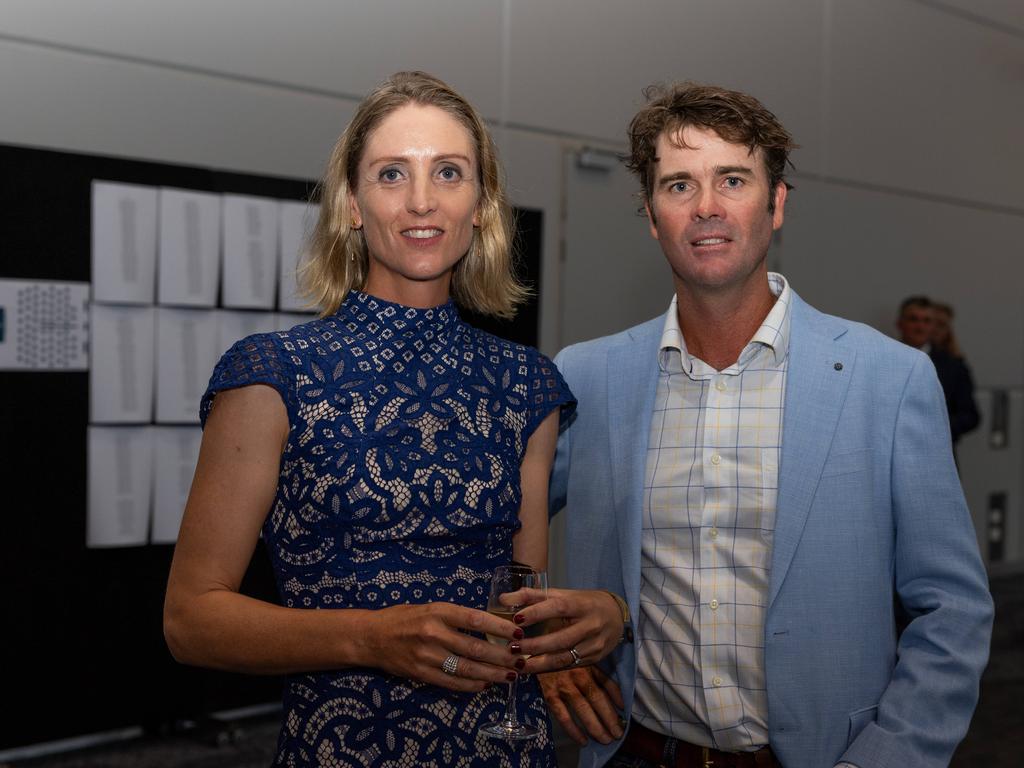 Richard and Victoria Moffatt RV Pastoral Central Queensland at the 2025 NTCA and AACo Gala Dinner at the Darwin Convention Centre. Picture: Pema Tamang Pakhrin