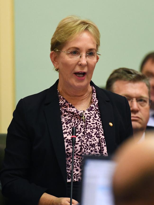 Queensland Shadow Minister for Health Ros Bates says the LNP has a plan to reduce hospital waiting lists. (AAP Image/Dan Peled)