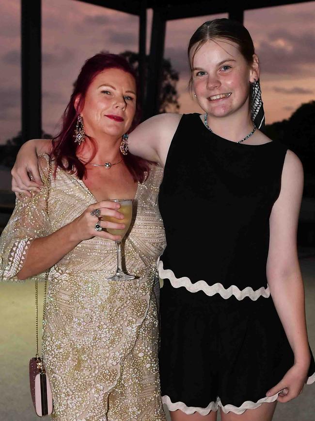 Frances Hackett and Carl Jespersen at the Fraser Coast Business &amp; Tourism Awards in Maryborough. Picture: Patrick Woods.