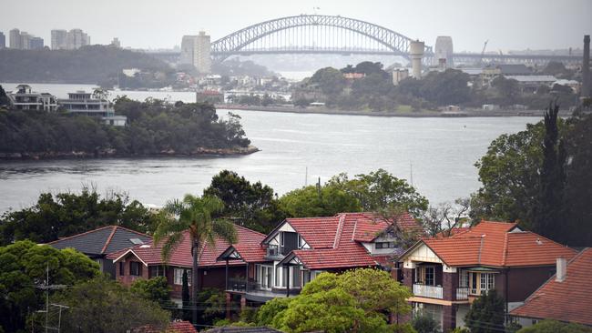 Houses in inner Sydney. Picture: AAP