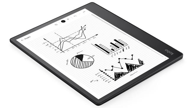 Sketches and graphs on the Elipsa 2E.