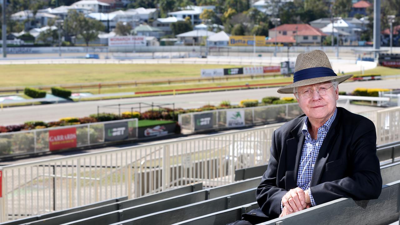 Queensland developer Kevin Seymour at the Albion Park Harness Racing Club in Brisbane. Picture: Renae Droop / AAP