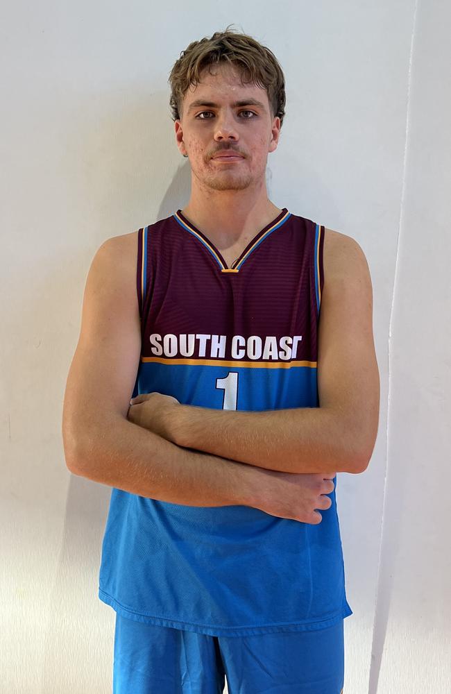 South Coast Basketball 16 years boys. Pictured: Sam Scott