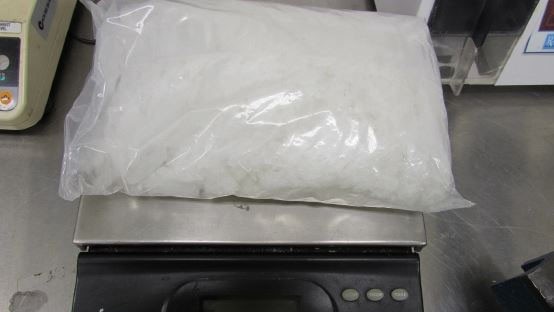 The substance weighed in at 5kg. Picture: Australian Border Force 