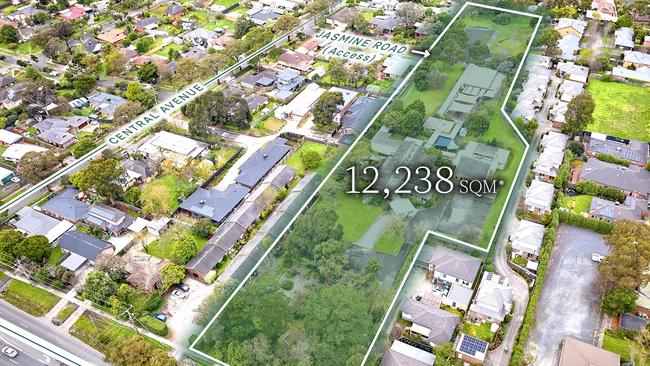 Stonebridge Property Group is selling a 12,238sq m site along Central Ave with access points from Bayswater Rd and Jasmine St. Picture; Supplied.