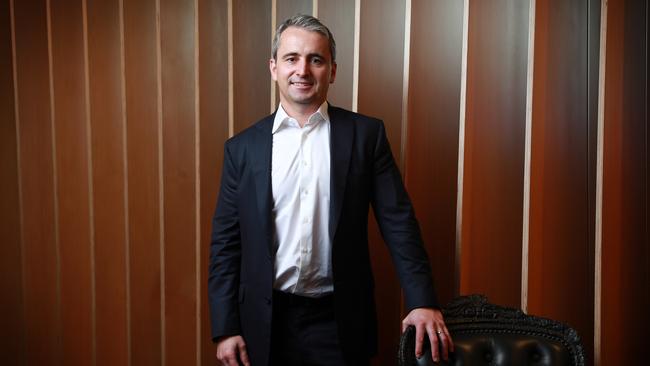 Commonwealth Bank CEO Matt Comyn is navigating the COVID-19 loan repayment deferral challenge. Picture: John Feder/The Australian.