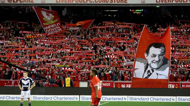 Melbourne Victory v Liverpool FC at the MCG, Melbourne 24th July 2013.