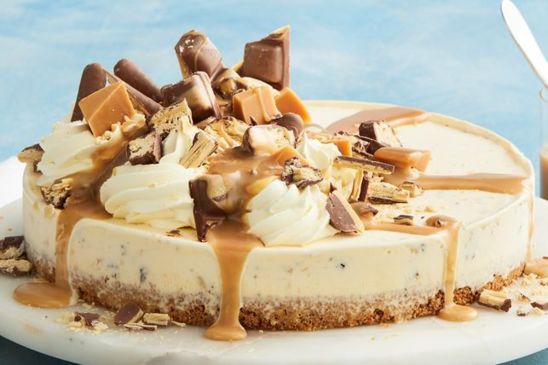 Easy Caramilk ice-cream cake