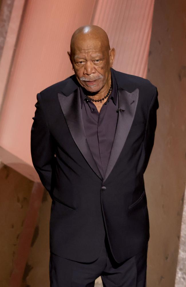 Morgan Freeman pays tribute to his “dear friend” Gene Hackman. Picture: Getty Images via AFP