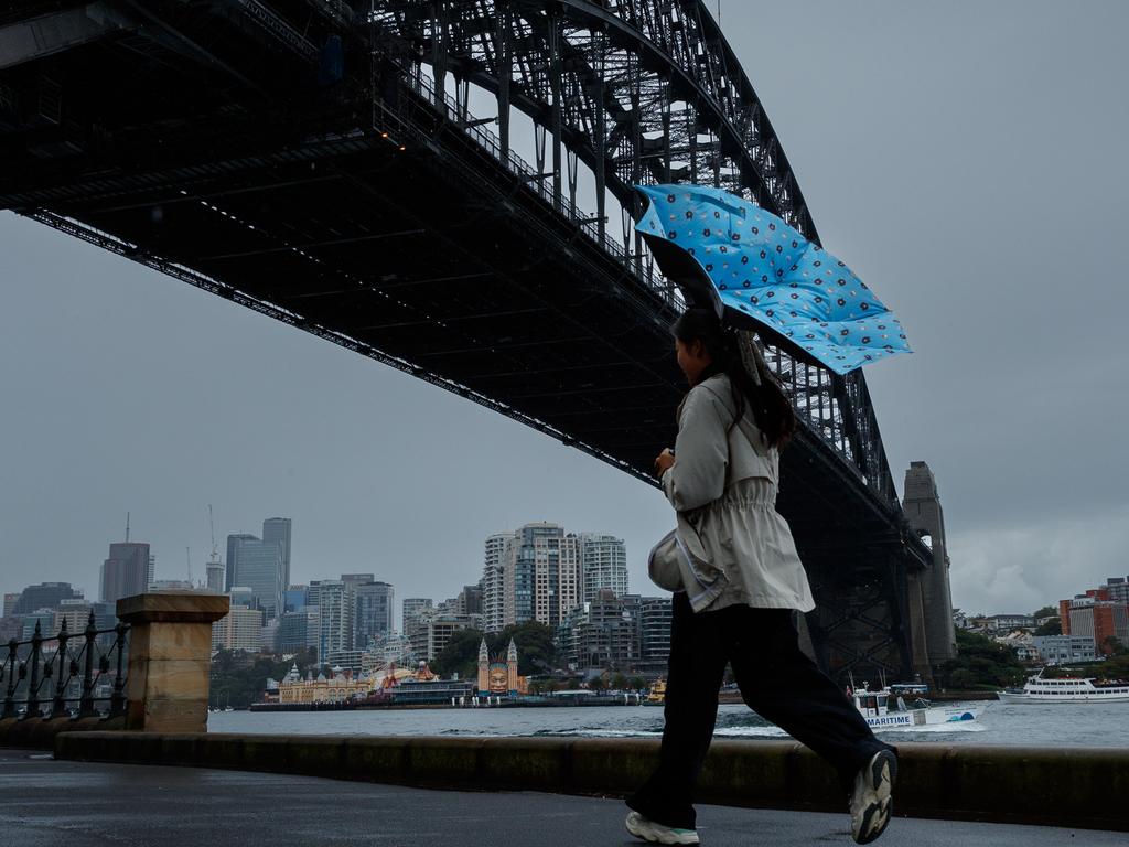 Sydney and parts of NSW are expected to have a wet weekend. Picture: NCA NewsWire / Max Mason-Hubers
