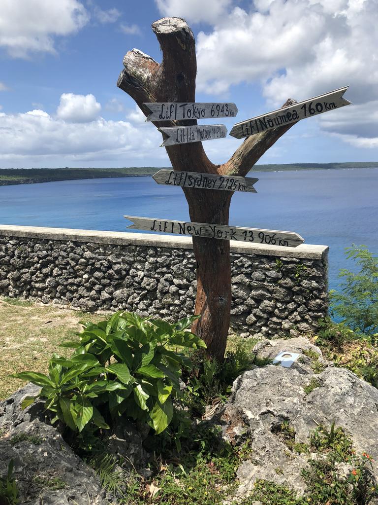 Jokin Cliffs, Lifou in New Caledonia. Picture: Mercedes Maguire