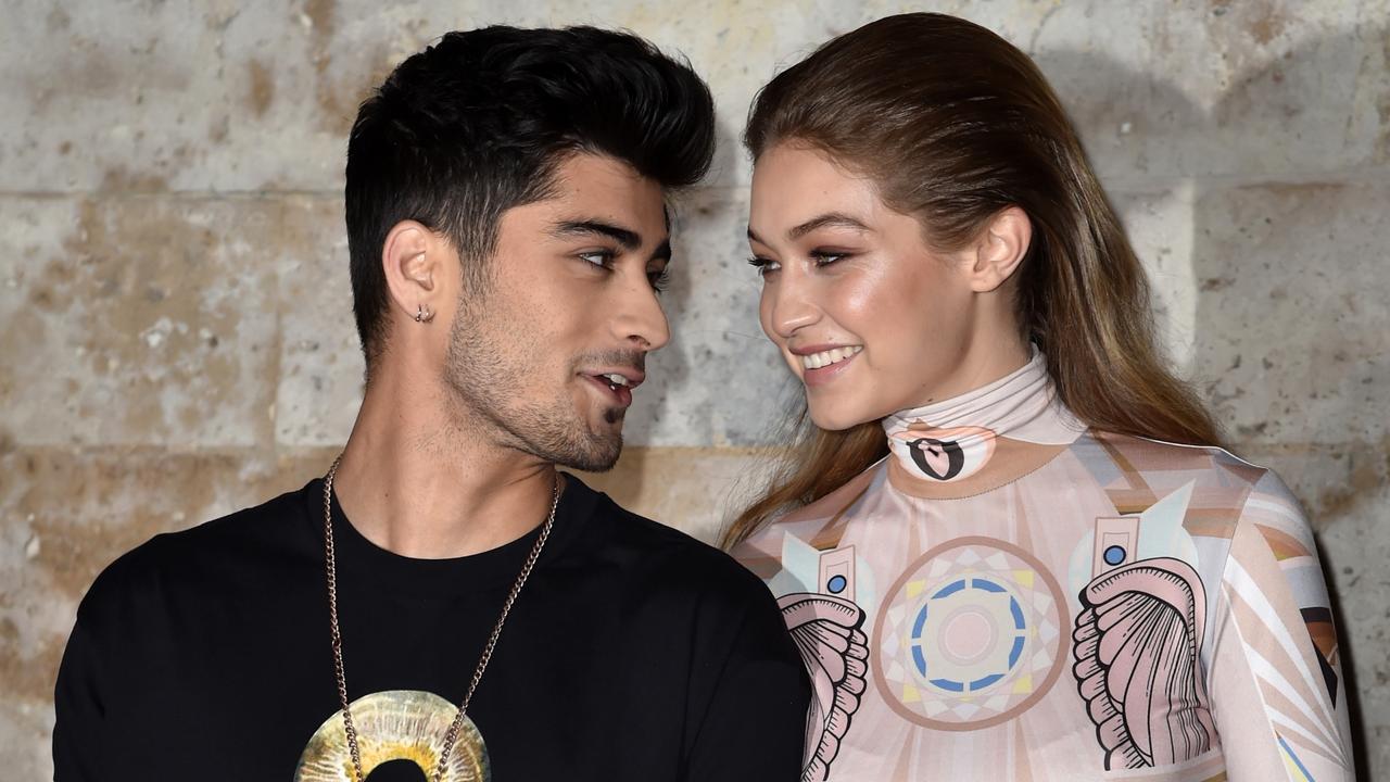 ‘Little guy’ Zayn Malik is five centimetres taller than the average man, though not quite as tall as his statuesque model girlfriend. Picture: Pascal Le Segretain / Getty Images