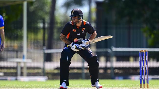 Jake Weatherald playing for the NT Strike in the 2024 Top End T20 series. Picture: NT Cricket / Patch Clapp