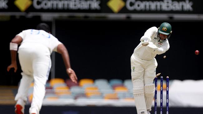 It’s been a tough series for Usman. (Photo by DAVID GRAY / AFP)