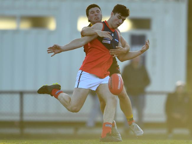 SFNL: Action from the clash between Cheltenham and Chelsea. Picture: Josh Chadwick