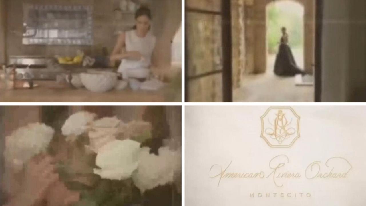 Meghan Markle's new lifestyle brand, seen in a promotional video posted to Instagram. Picture: American Riviera Orchard/Instagram