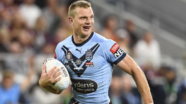 Tom Trbojevic was superb for the Blues. Picture: Ian Hitchcock/Getty Images