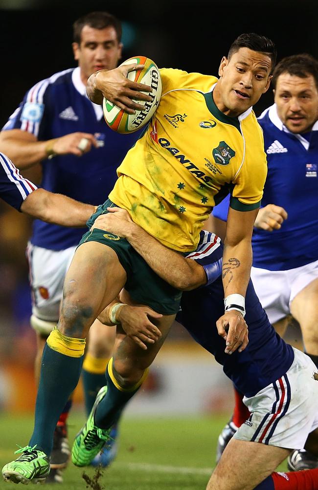 Israel Folau is the ARU’s biggest drawcard.