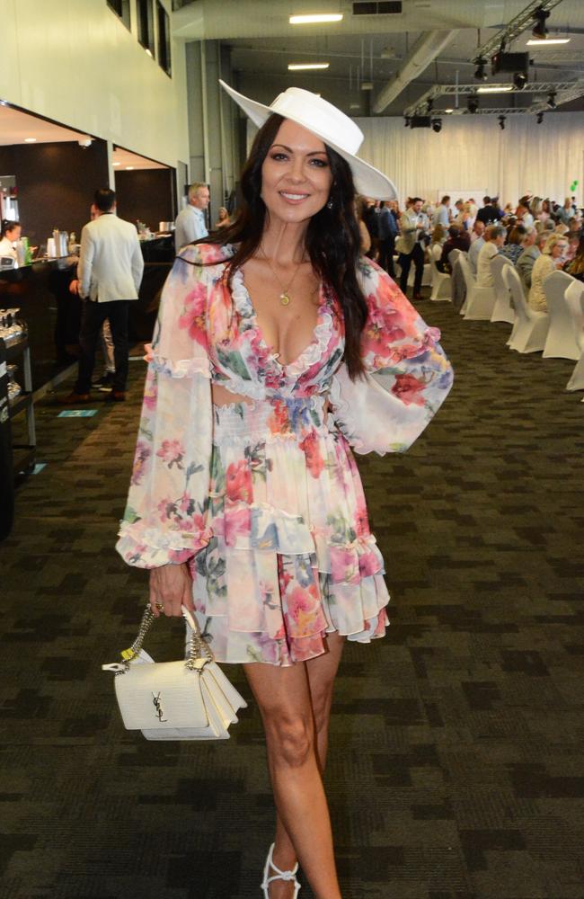 Fiona Edwards Bassingthwaighte at St John's Crisis Centre race day. Picture: Regina King .