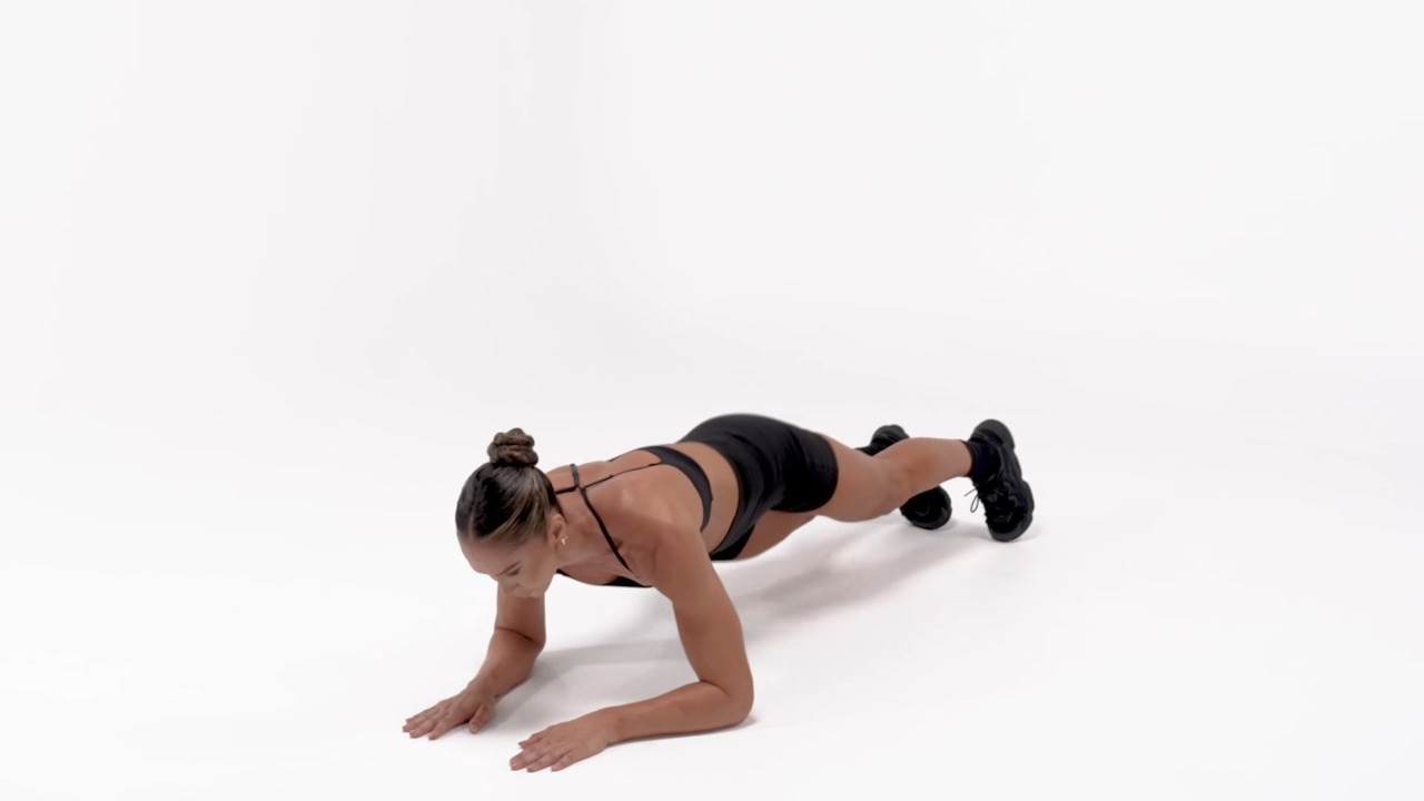 Plank Hip Dips