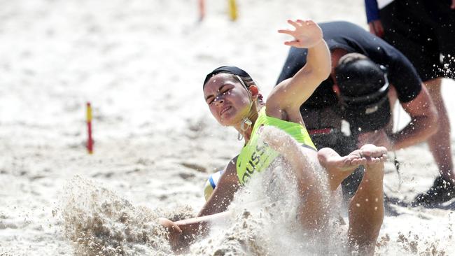 Australian Youth Surf Life Saving Championships 2019.Under 14/15 events at Australian Youth Surf Life Saving Championships at North Burleigh on the Gold Coast. Picture: NIGEL HALLETT