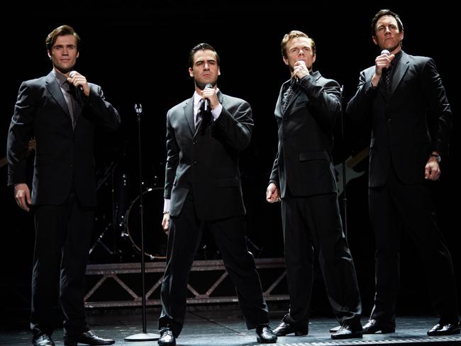 The stage production is based on the life of an American pop group. Picture: AAP Image/Erik Anderson