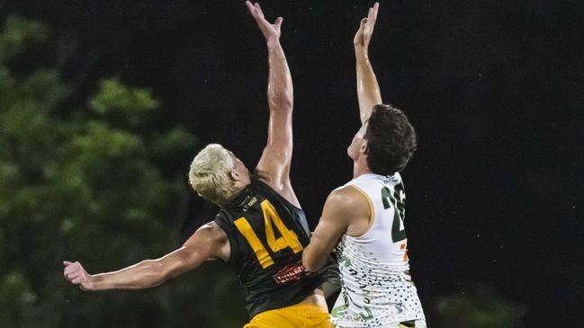 PINT will take on St Mary's at DXC Arena in Round 5 of the 2023-24 NTFL season. Picture: Patch Clapp / AFLNT Media