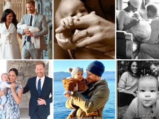 Meghan Markle was inspired to write the poem and the book after watching her husband Prince Harry with Archie. Picture: Instagram