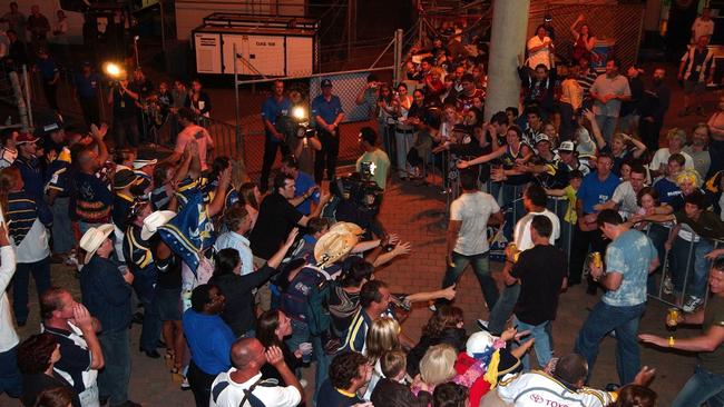 North Queensland Cowboys v Brisbane Broncos at Dairy Farmers Stadium,Townsville. Picture: Scott Radford-Chisholm