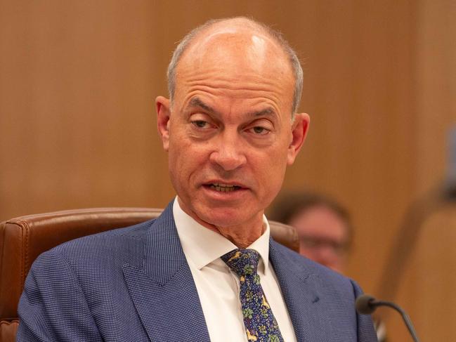 Minister Guy Barnett at the budget estimates in Parliament on Monday 23rd September 2024.Picture: Linda Higginson